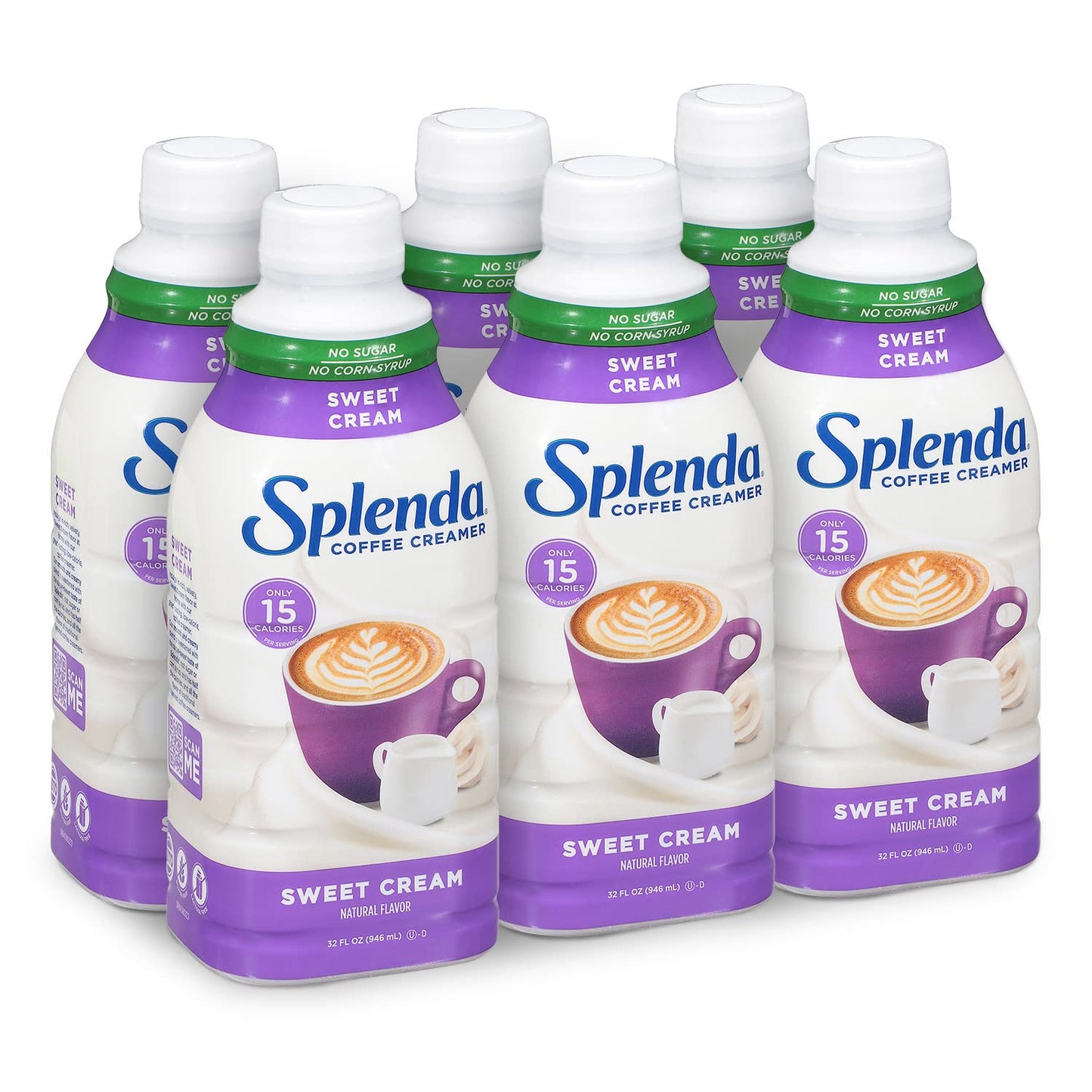 SPLENDA Sugar Free Sweet Cream Coffee Creamer, 32 Fl Oz