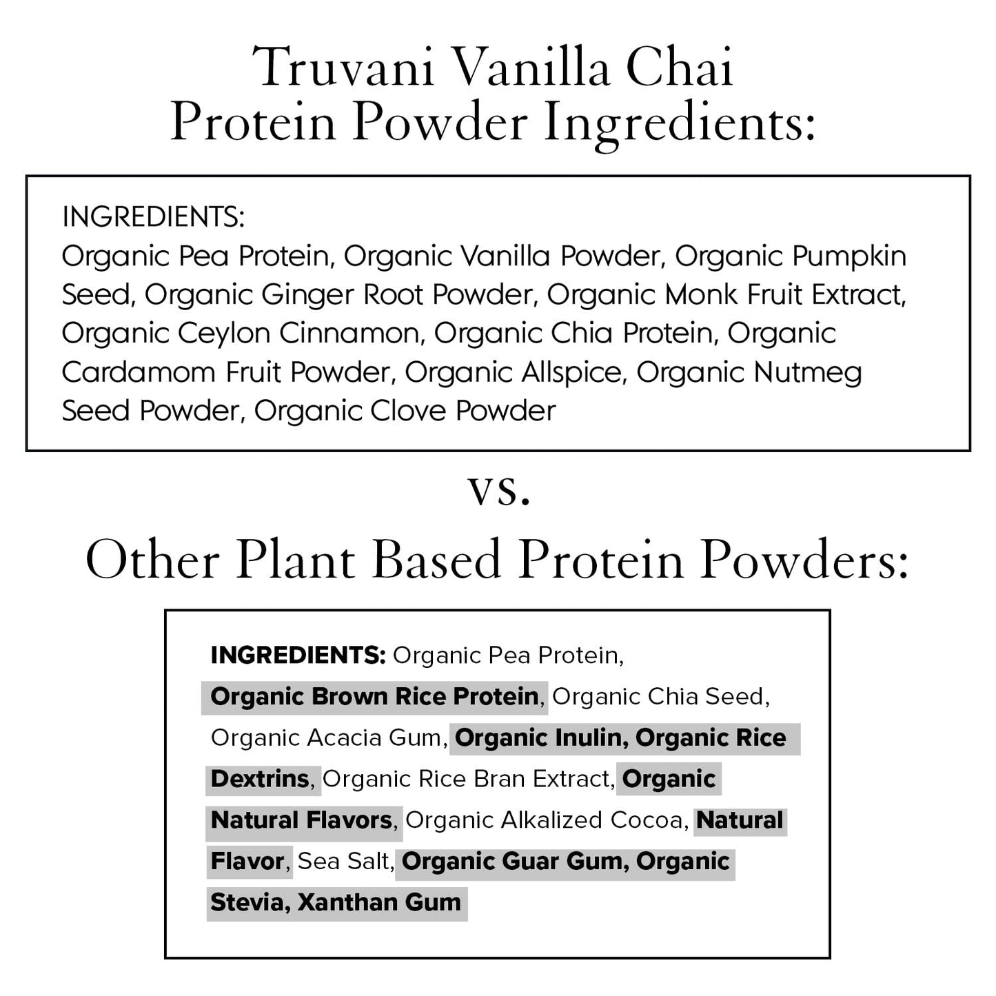 Truvani Vegan Pea Protein Powder | Banana Cinnamon | 20g Organic Plant Based Protein | 1 Serving | Keto | Gluten & Dairy Free | Low Carb | No Added Sugar