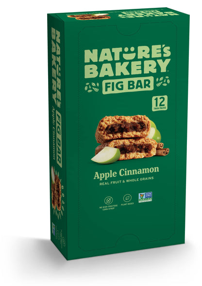 Nature's Bakery Fig Bar, Apple Cinnamon, 2 oz