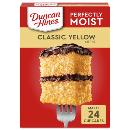 Duncan Hines Classic Cake Mix, White, 15.25 oz