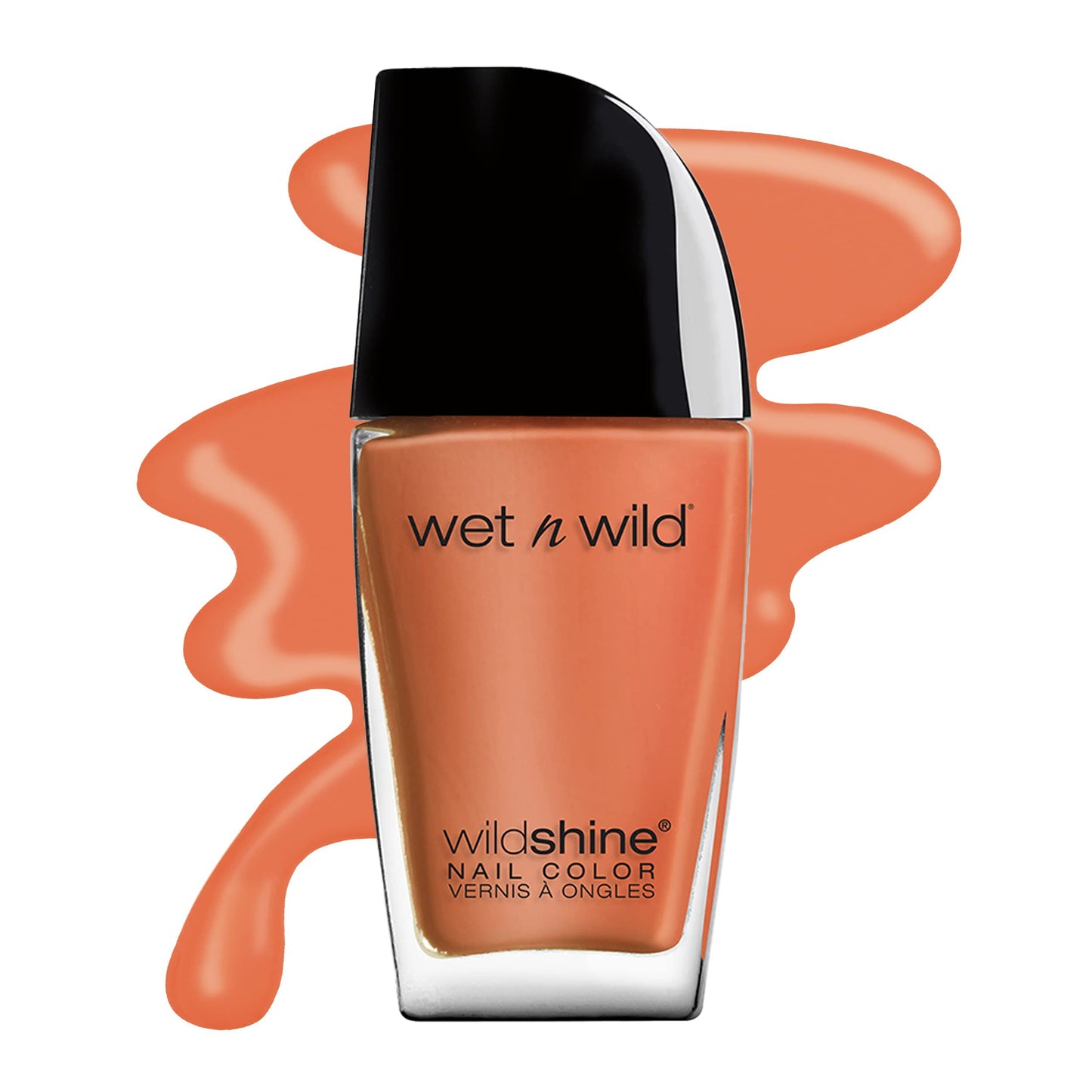 wet n wild Wild Shine Nail Polish, Teal Blue Be More Pacific, Nail Color