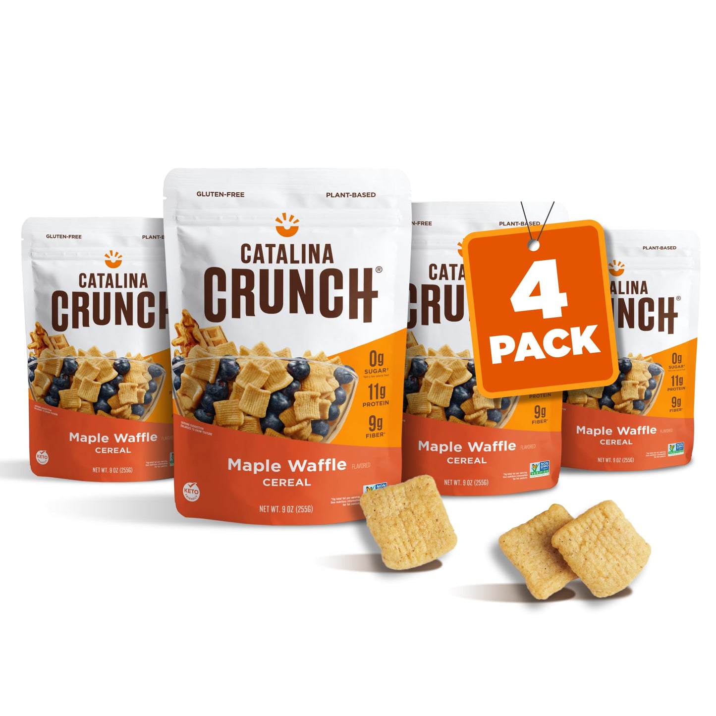 Catalina Crunch Protein Cereal Variety Pack (6 Flavors) | Low Carb, Zero Sugar, Gluten Free, Fiber | Vegan Snacks/Food | Keto Friendly