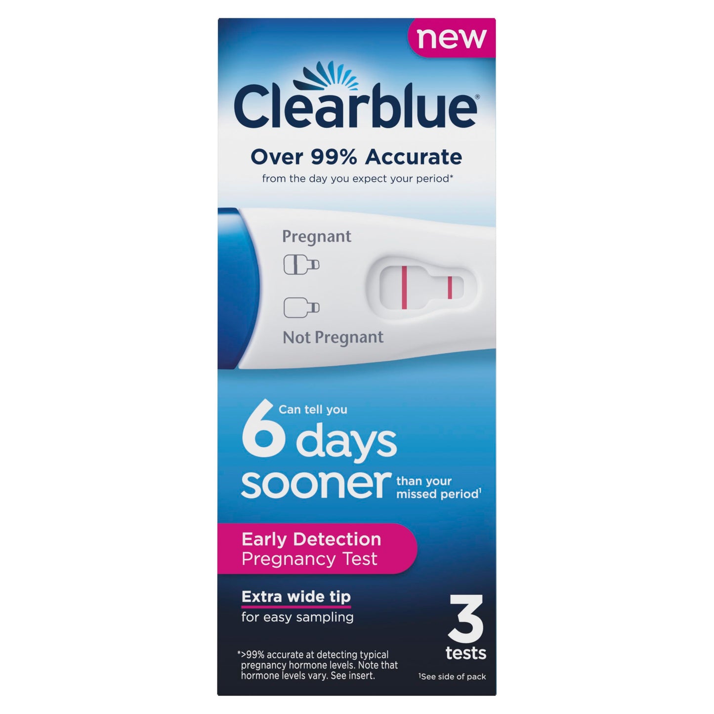 Clearblue Rapid Detection Pregnancy Test, Home Pregnancy Kit, 2 Count