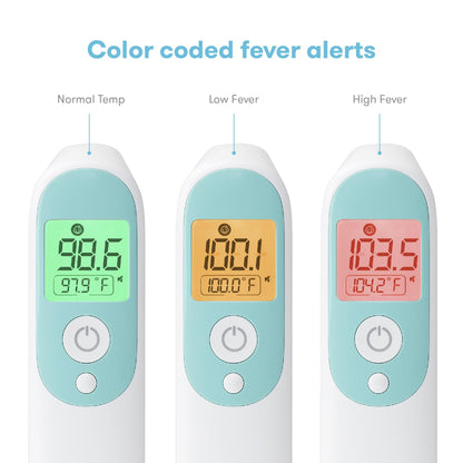 Frida Baby Thermometer, 3-in-1 Infrared Thermometer for Ear, Forehead & Touchless, Digital Baby Thermometer for Infants ,Toddlers, Kids & Adults