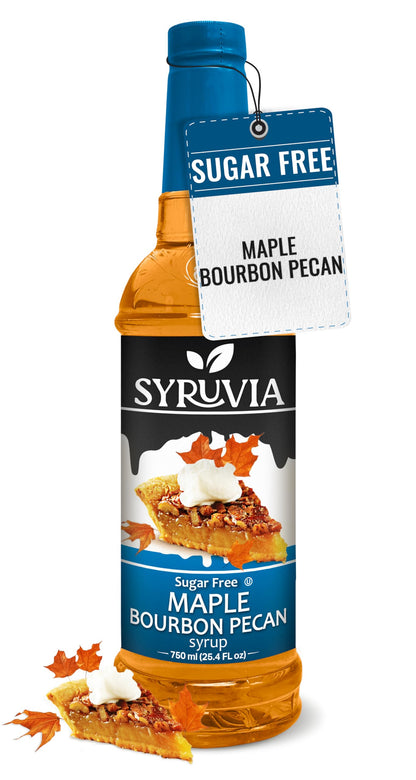 Syruvia Sugar-Free Lavender Syrup (25.4 fl oz) - Delicate Floral Bliss with Zero Added Sugar – Kosher, Gluten-Free, Perfect for Enhancing Beverages, Desserts, and Culinary Creations