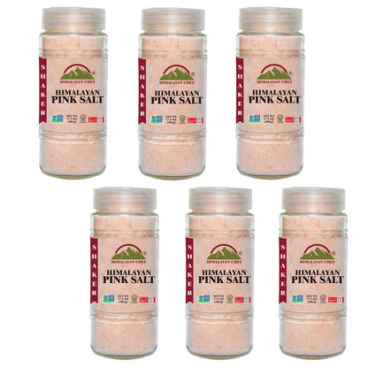 Himalayan Chef Pink Himalayan Salt, Fine Grain - 1 lbs (1 Pound Bag)