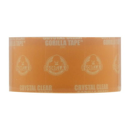 Gorilla Crystal Clear Repair Duct Tape, 1.88” x 18 yd, Clear, (Pack of 1)