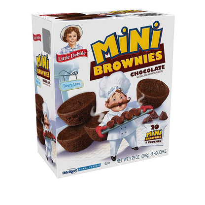 Little Debbie Chocolate Chip Mini Muffins, 5 Pouches, 8.44 OZ Box