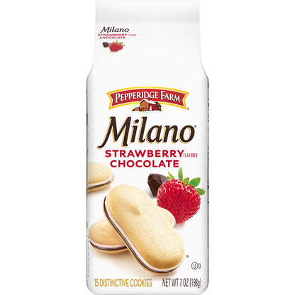 Pepperidge Farm Milano Cookies, Raspberry Chocolate, 7 oz. Bag