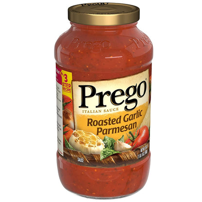 Prego Chunky Tomato with Garlic and Onion Pasta Sauce, 24 Oz Jar