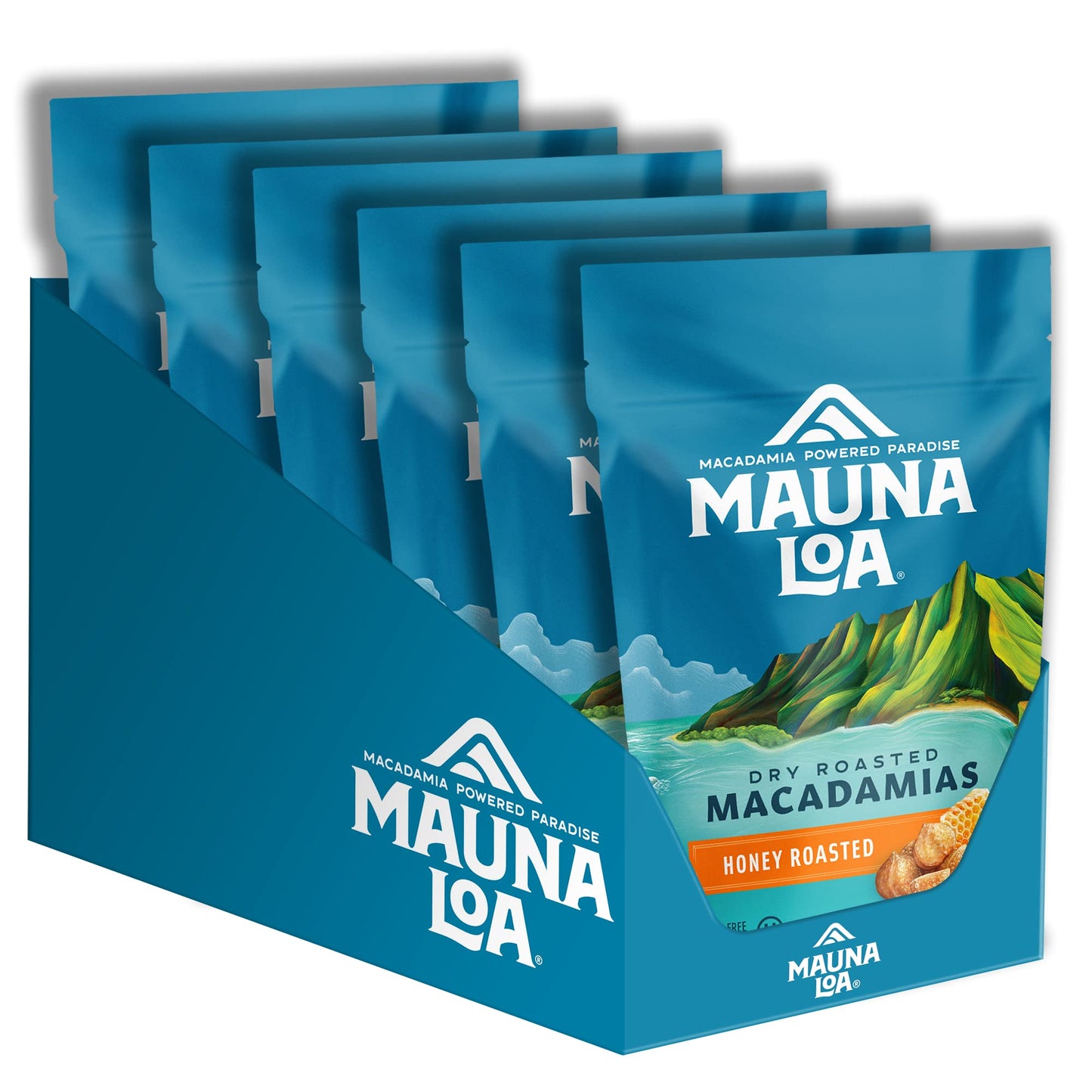 Mauna Loa Premium Hawaiian Roasted Macadamia Nuts, Sea Salt Flavor, 8 Oz