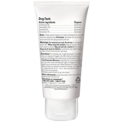 La Roche-Posay Anthelios Clear Skin Sunscreen Dry Touch SPF 60 | Oil Free Sunscreen For Face | Oil Absorbing | Broad Spectrum SPF + Antioxidants | Non-Greasy | Oxybenzone Free | Travel Size Sunscreen