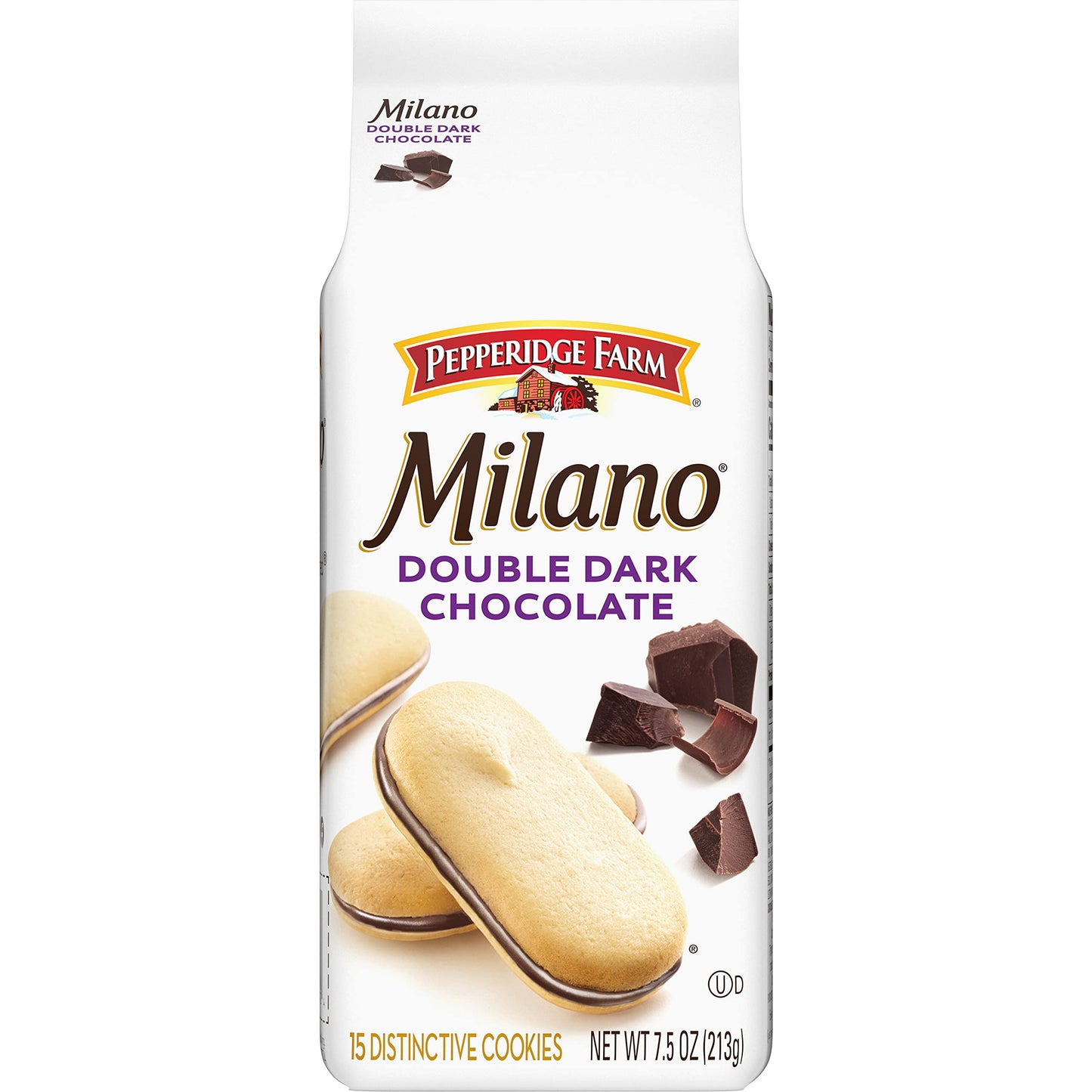 Pepperidge Farm Milano Milk Chocolate Cookies, 6 OZ Bag (15 Cookies)