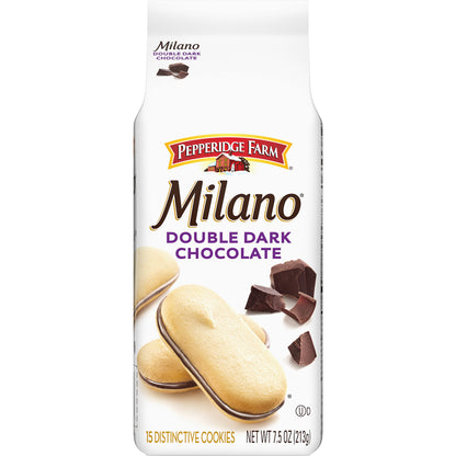 Pepperidge Farm Milano Milk Chocolate Cookies, 6 OZ Bag (15 Cookies)