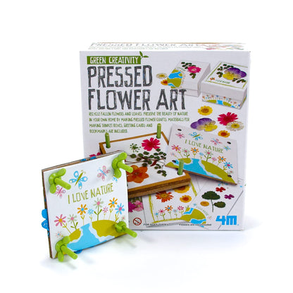 4M Green Creativity Pressed Flower Art Kit, Recycle Flowers Art & Crafts DIY Kit, For Boys & Girls Ages 5+