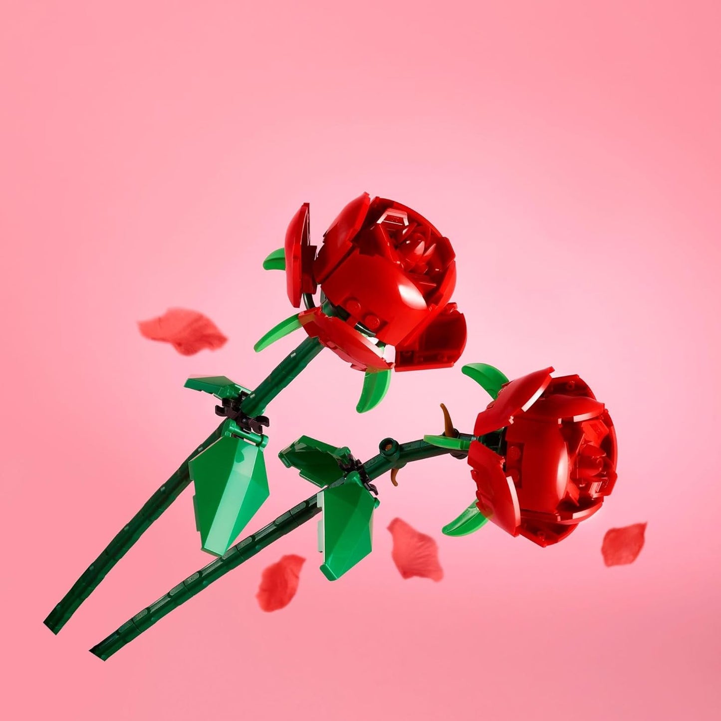 LEGO Roses - Building Toy for Kids, Girls & Boys, Ages 8+ - Artificial, Fake Roses for Home Decor & Display - Stocking Stuffer and Gift Idea for Christmas - 40460