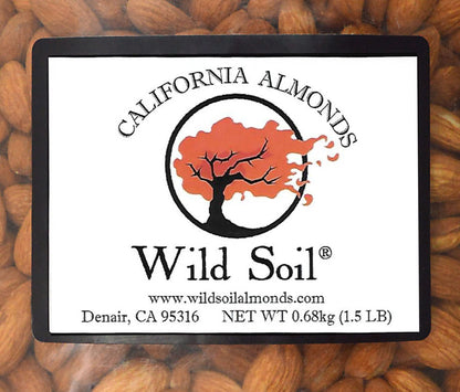 Wild Soil Beyond Almonds, Unflavored– 20% Higher Protein Than Other Almonds, Distinct and Superior to Organic, Raw