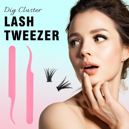 VAVALASH DIY Lash Extension Kit 280 Clusters Individual Lashes Kit 30D 40D 0.07D-10-16mm Lash Clusters, Lash Bond and Seal, Lash Tweezer for DIY Eyelash Extension at Home（Kit-30D+40D-0.07D-10-16MIX）