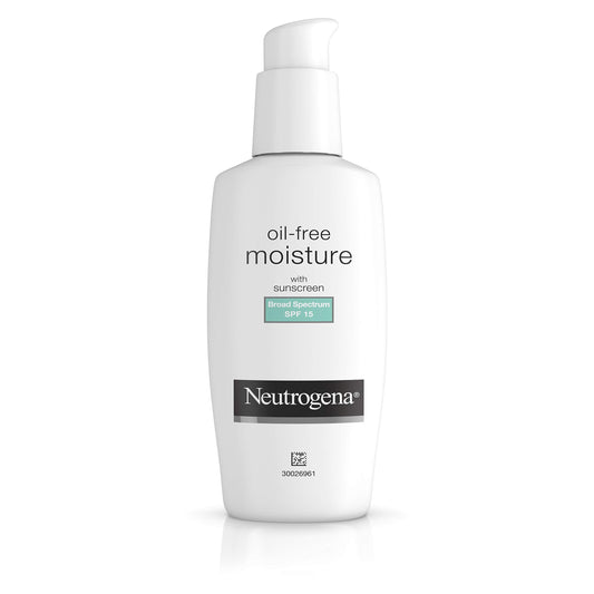 Neutrogena Oil-Free Moisture With Broad Spectrum Spf 15 Sunscreen, 4 fl. oz.