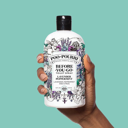 Poo-Pourri Before-You-Go Toilet Spray, Beach Bum, 1 Fl Oz Pocket Travel Size - Coconut, Orchid and Toasted Praline