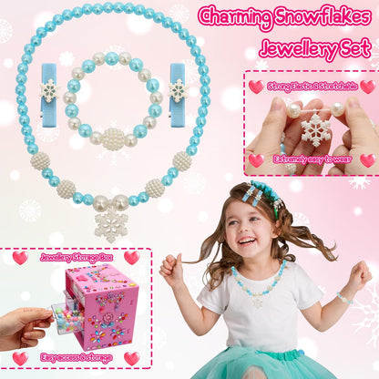 Jewelry Toys-for-Girls,Toddler Girls Toys Age 6-8,Lovely Rings Kids-Toys for 3 4 5 6 7 8 9 10 Year Old Girls,Play Jewelry Princess Toys for Dress Up,Easter Birthday Unicorns-Gifts-for-Girls