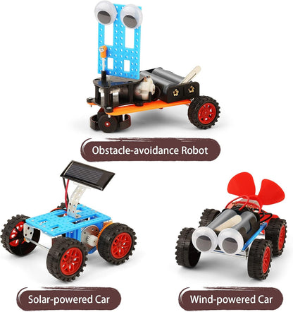 STEM Kits for Kids Crafts 6-8 8-12, Boys Gifts Toys for 6 7 Year Old Boy Birthday Gift, Robot Building Kit 5-7, STEM Toys Craft Kits 6Yr 7Yr Science Activities Robotics Age 8-10 8 9 10 11 12 Years