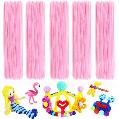 Pipe Cleaners, Pipe Cleaners Craft, Arts and Crafts, Crafts, Craft Supplies, Art Supplies (200 Multi-Color Pipe Cleaners)…