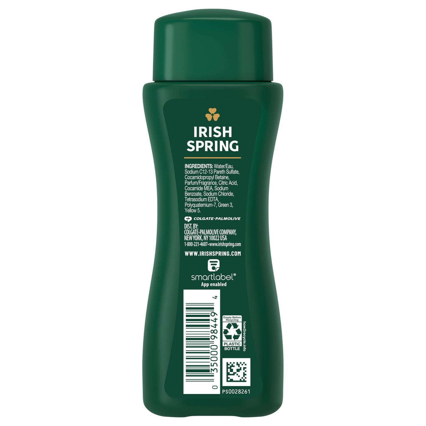 Irish Spring 5 in 1 Body Wash for Men, Men's Body Wash, Smell Fresh and Clean for 24 Hours, Conditions and Cleans Body, Face, and Hair, Made with Biodegradable Ingredients, 30 Oz Pump