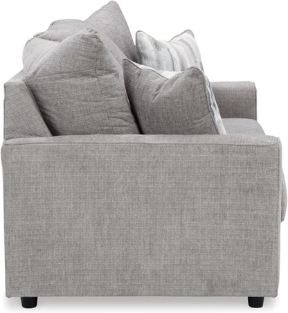 Signature Design by Ashley Stairatt Sofa, 86" W x 38" D x 39" H, Light Gray