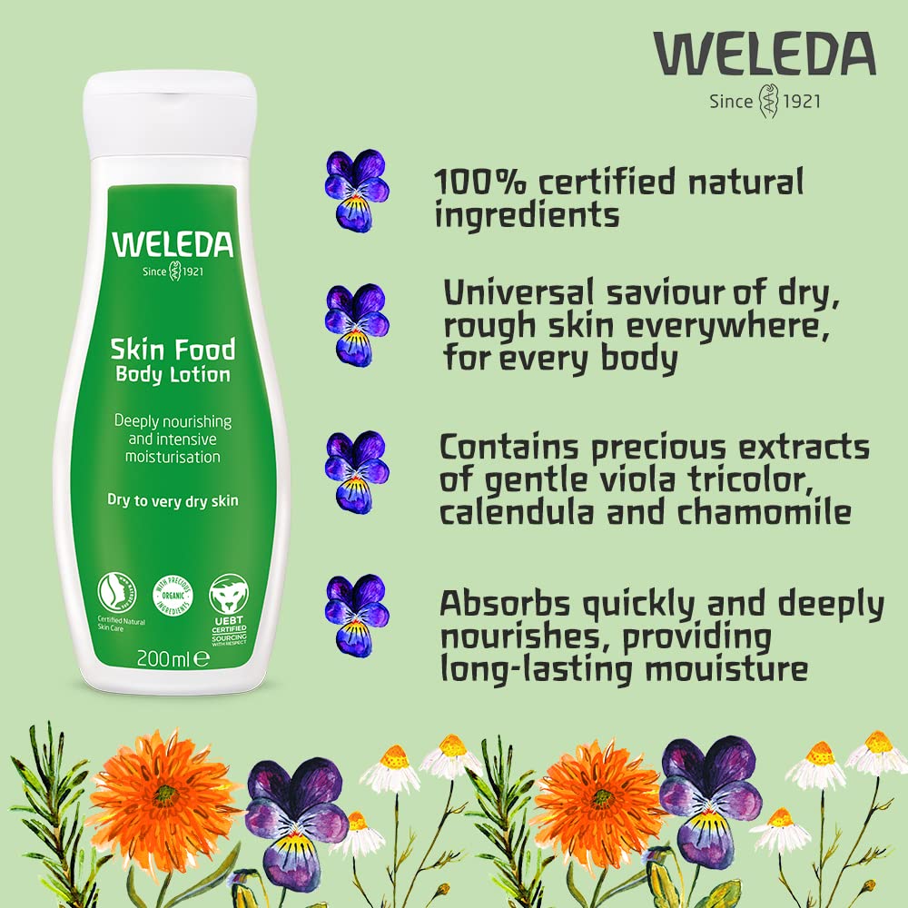 Weleda Skin Food Body Lotion, Parabens Free, 6.8 Fluid Ounce (Pack of 1)