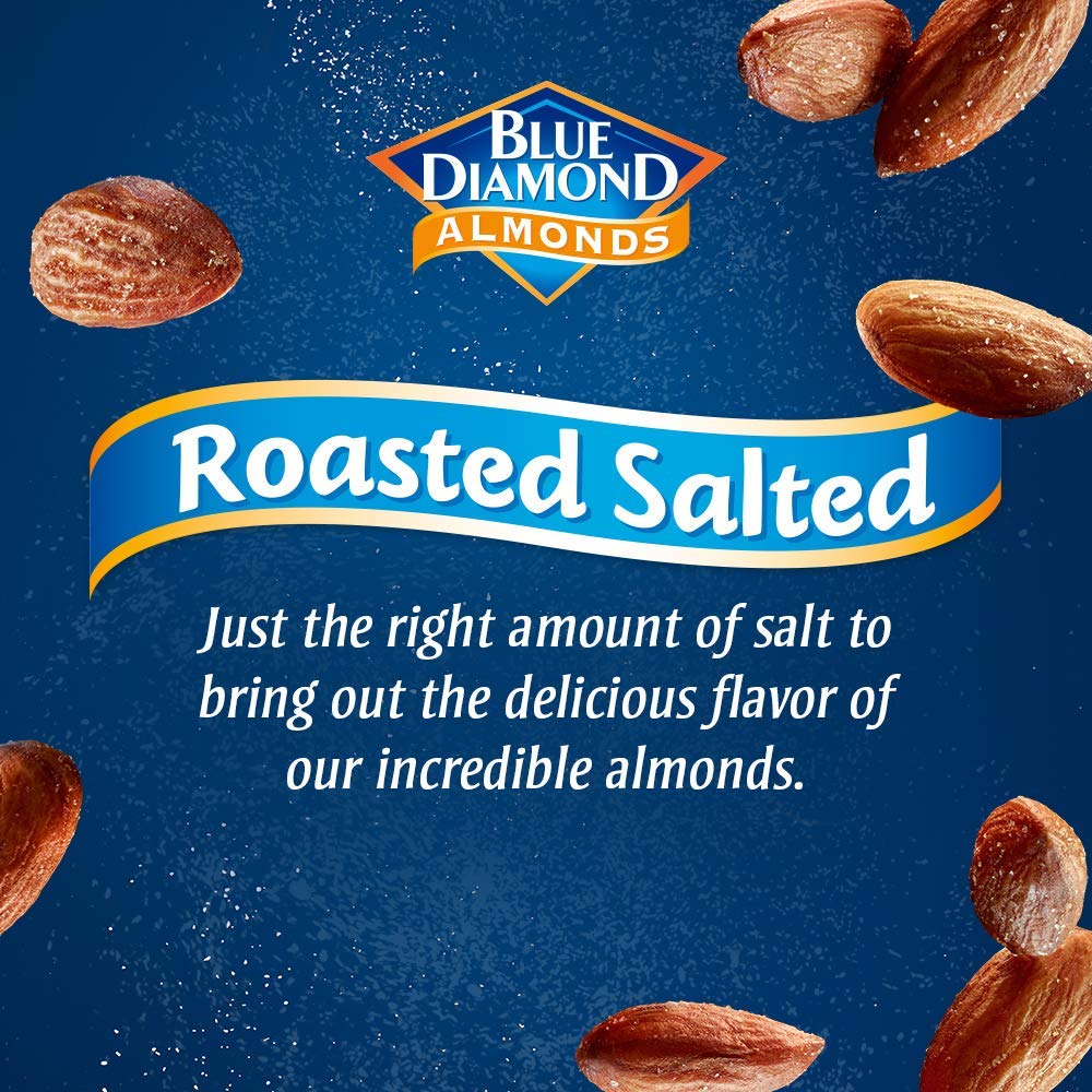 Blue Diamond Almonds Honey Roasted Snack Almonds, Honey Roasted, 1 Pound (Pack of 1)