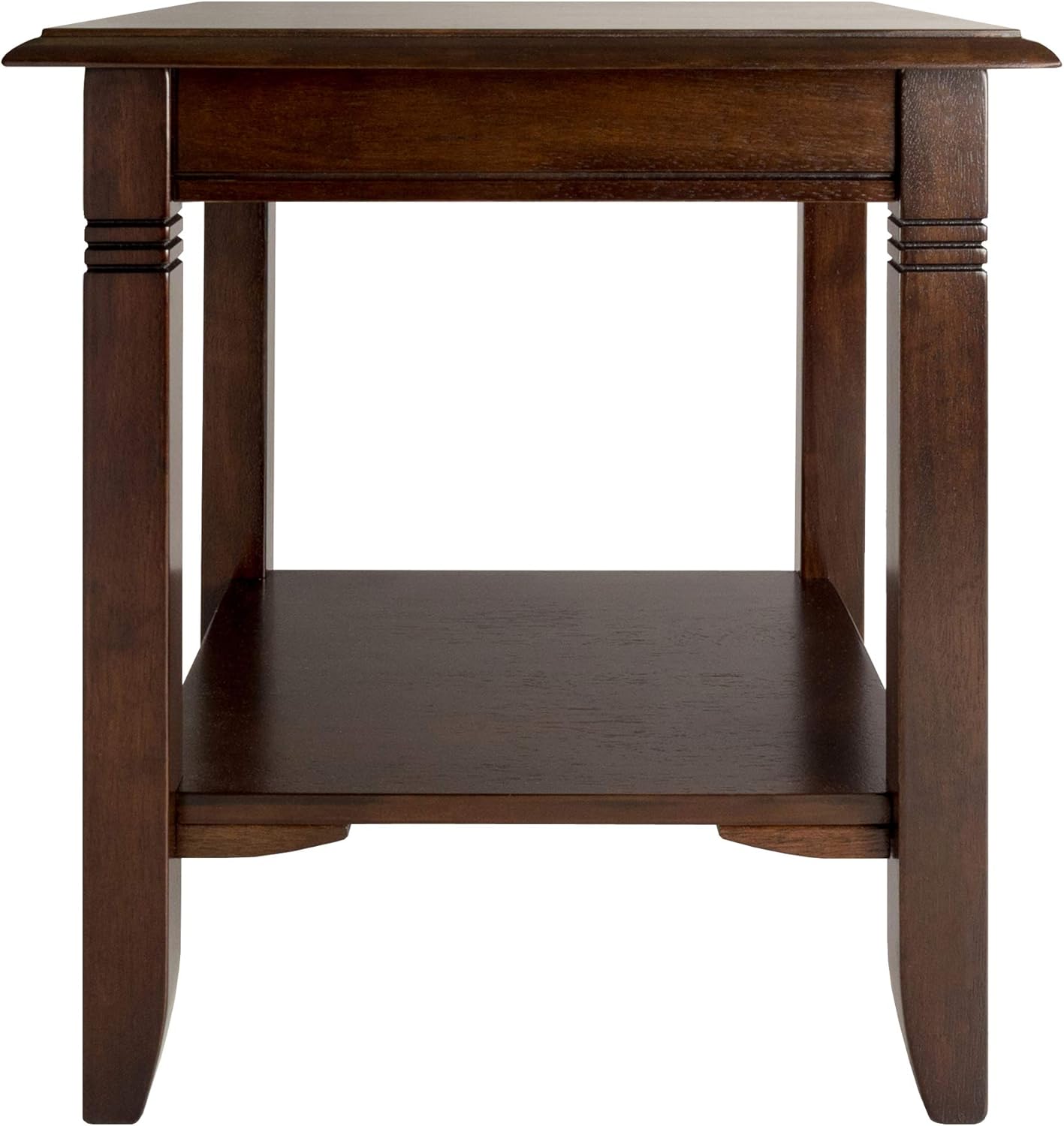 Winsome Wood Nolan Occasional Table, Cappuccino 20.00 x 20.00 x 21.97 Inches