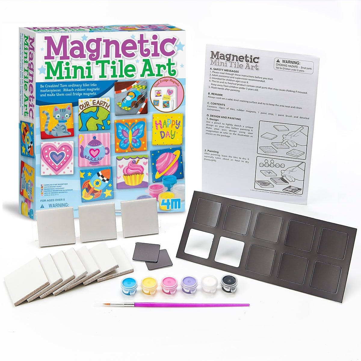 4M Green Creativity Pressed Flower Art Kit, Recycle Flowers Art & Crafts DIY Kit, For Boys & Girls Ages 5+