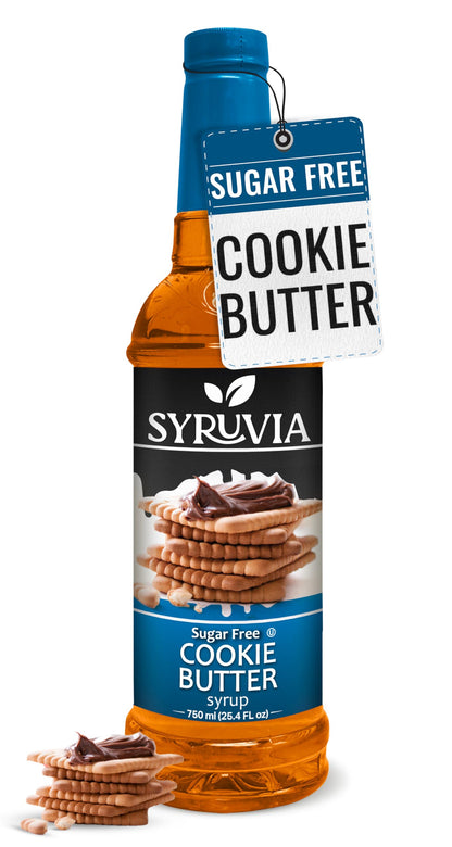 Syruvia Sugar-Free Lavender Syrup (25.4 fl oz) - Delicate Floral Bliss with Zero Added Sugar – Kosher, Gluten-Free, Perfect for Enhancing Beverages, Desserts, and Culinary Creations