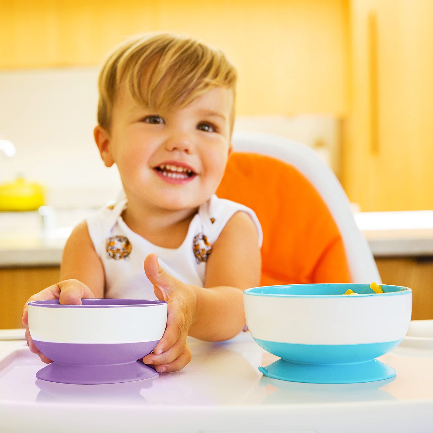 Munchkin® Snack Catcher® Toddler Snack Cups, 2 Pack, Blue/Green