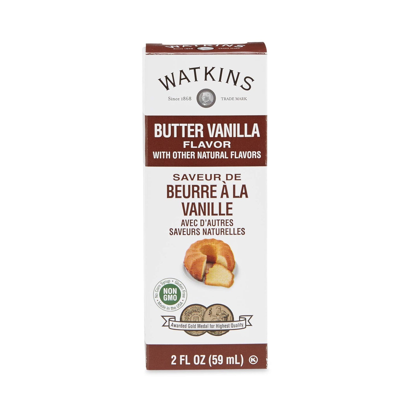 Watkins All Natural Original Gourmet Baking Vanilla, with Pure Vanilla Extract, 11 Fl Oz (Pack of 1) - Packaging May Vary