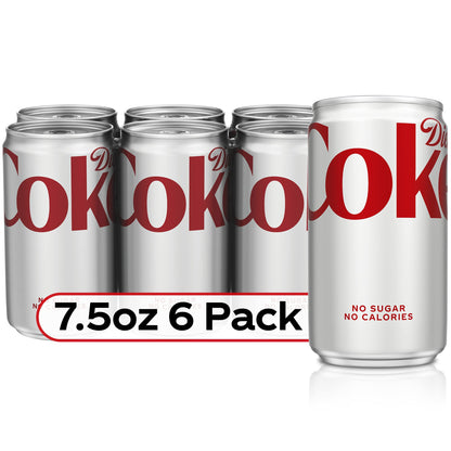 Diet Coke, 16.9 fl oz, 6 Pack (Package May Vary)