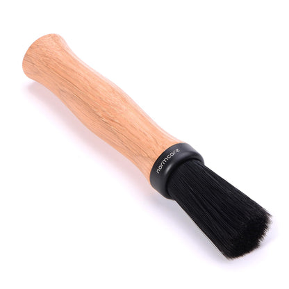 Normcore Barista Brush - Coffee Cleaning Brush - Natural American OAK Wood Handle Coffee Brush - Espresso Machine Cleaning Brush