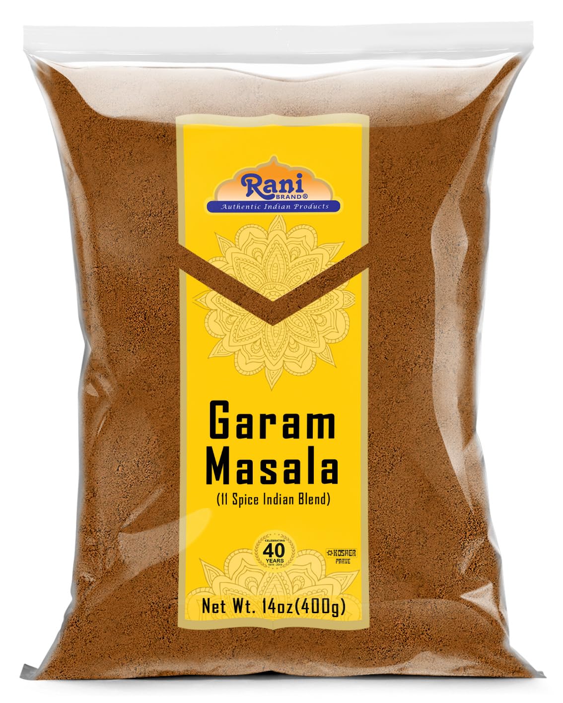 Rani Garam Masala Indian 11-Spice Blend 3oz (85g) PET Jar ~ All Natural, Salt-Free | Vegan | No Colors | Gluten Friendly | NON-GMO| Kosher | Indian Origin