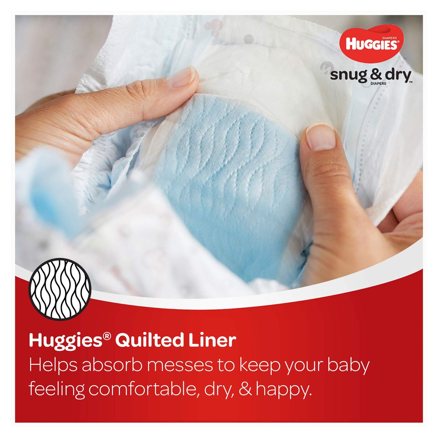 Huggies Size 2 Diapers, Snug & Dry Baby Diapers, Size 2 (12-18 lbs), 100 Count, Packaging May Vary