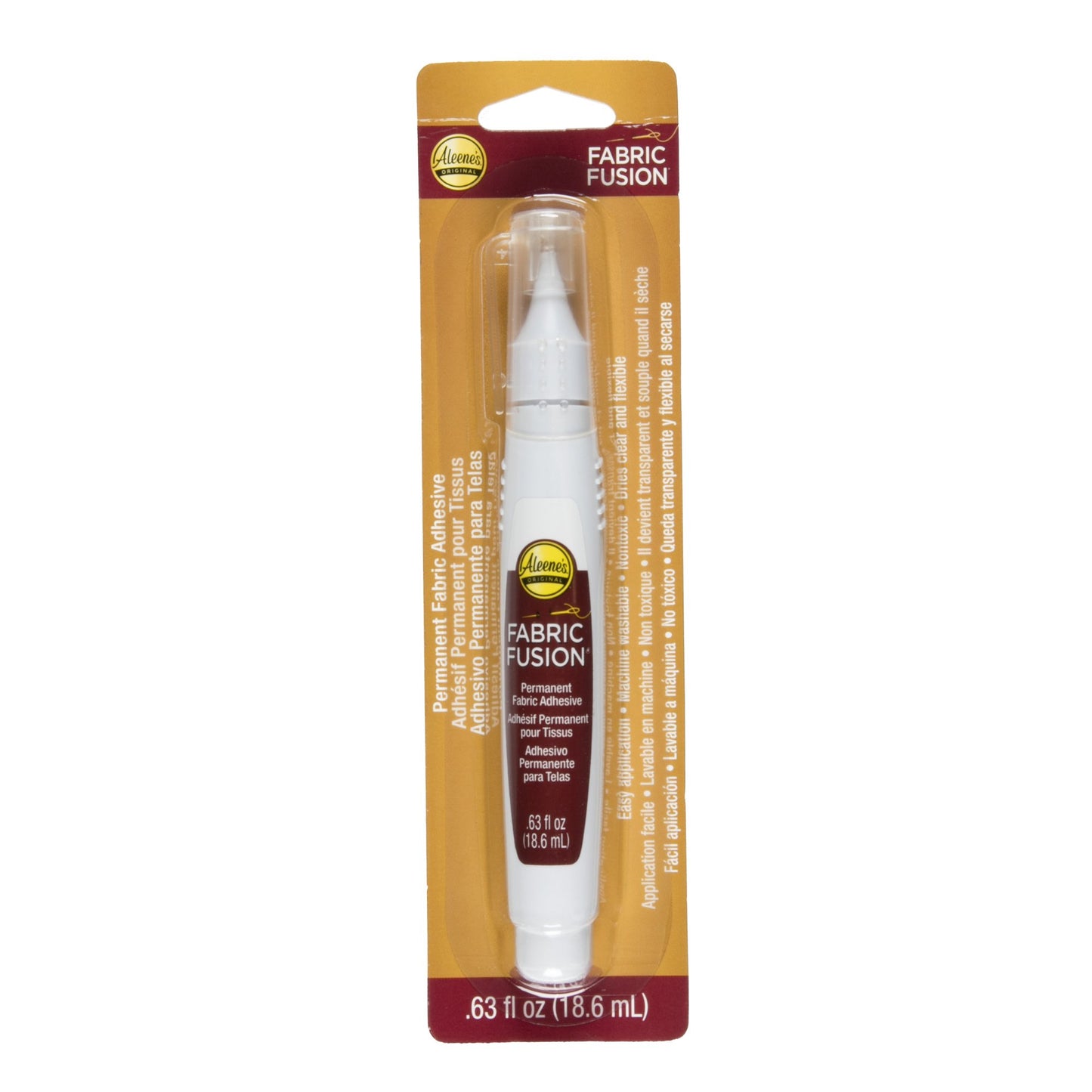 Aleene's Fabric Fusion Permanent Fabric Adhesive 3-Pack, 4 oz.