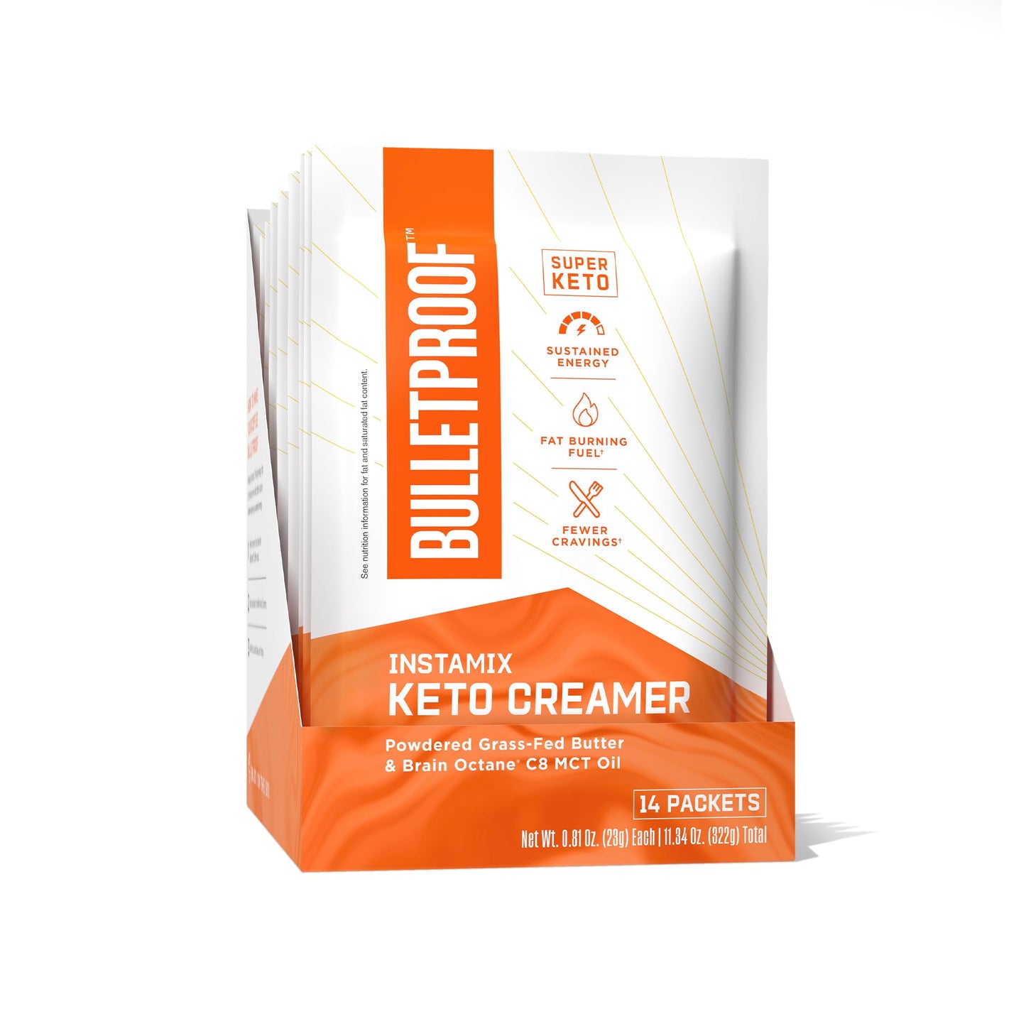 Bulletproof Original Creamer, 14.8 Ounces, Keto Coffee Creamer with MCT Oil and Grass-Fed Butter, Supports Brain Function