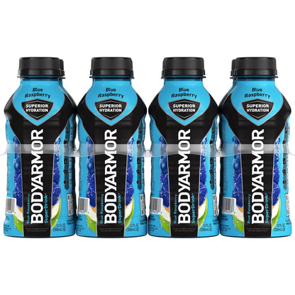 BODYARMOR Sports Drink Sports Beverage, Strawberry Banana, Coconut Water Hydration, Natural Flavors With Vitamins, Potassium-Packed Electrolytes, Perfect For Athletes, 12 Fl Oz (Pack of 8)