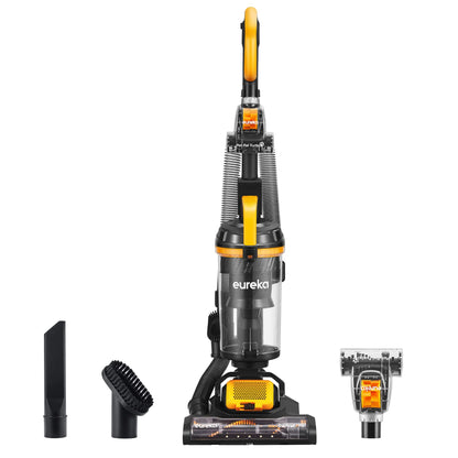 Eureka Lightweight Powerful Upright Vacuum Cleaner for Carpet and Hard Floor, PowerSpeed, New Model,Blue,black/New Model