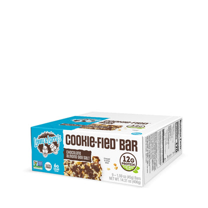 Lenny & Larry's Cookie-fied Bar, Cookies & Creme, 45g - Plant-Based Protein Bar, Vegan and Non-GMO (Pack of 9)