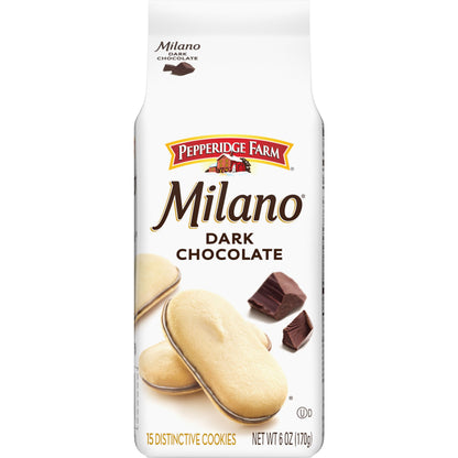 Pepperidge Farm Milano Cookies, Raspberry Chocolate, 7 oz. Bag