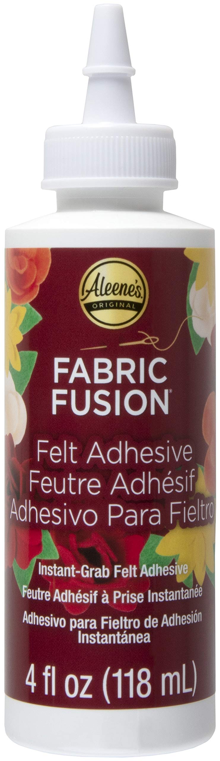 Aleene's Fabric Fusion Permanent Fabric Adhesive 3-Pack, 4 oz.