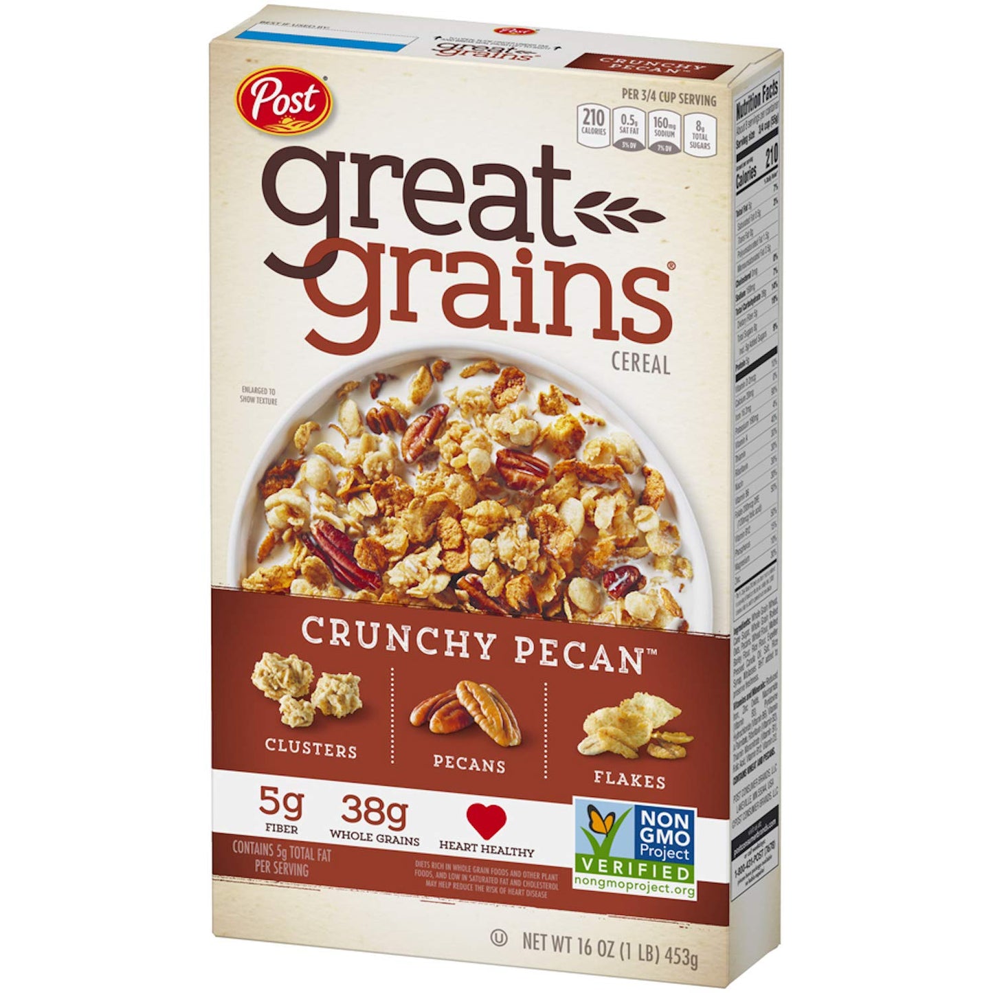 Post Great Grains Cranberry Almond Crunch Cereal, 3 pack