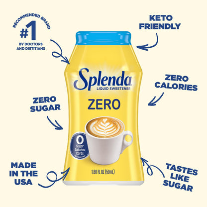 Splenda Liquid Zero Calorie Sweetener drops, 100ml (Pack of 2)