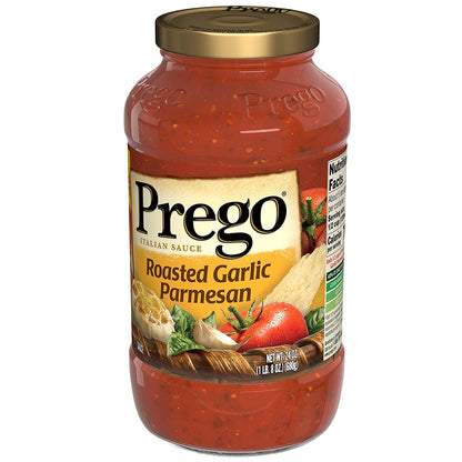 Prego Chunky Tomato with Garlic and Onion Pasta Sauce, 24 Oz Jar